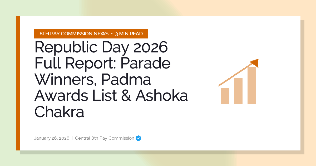 Republic Day 2026 Full Report: Parade Winners, Padma Awards List & Ashoka Chakra