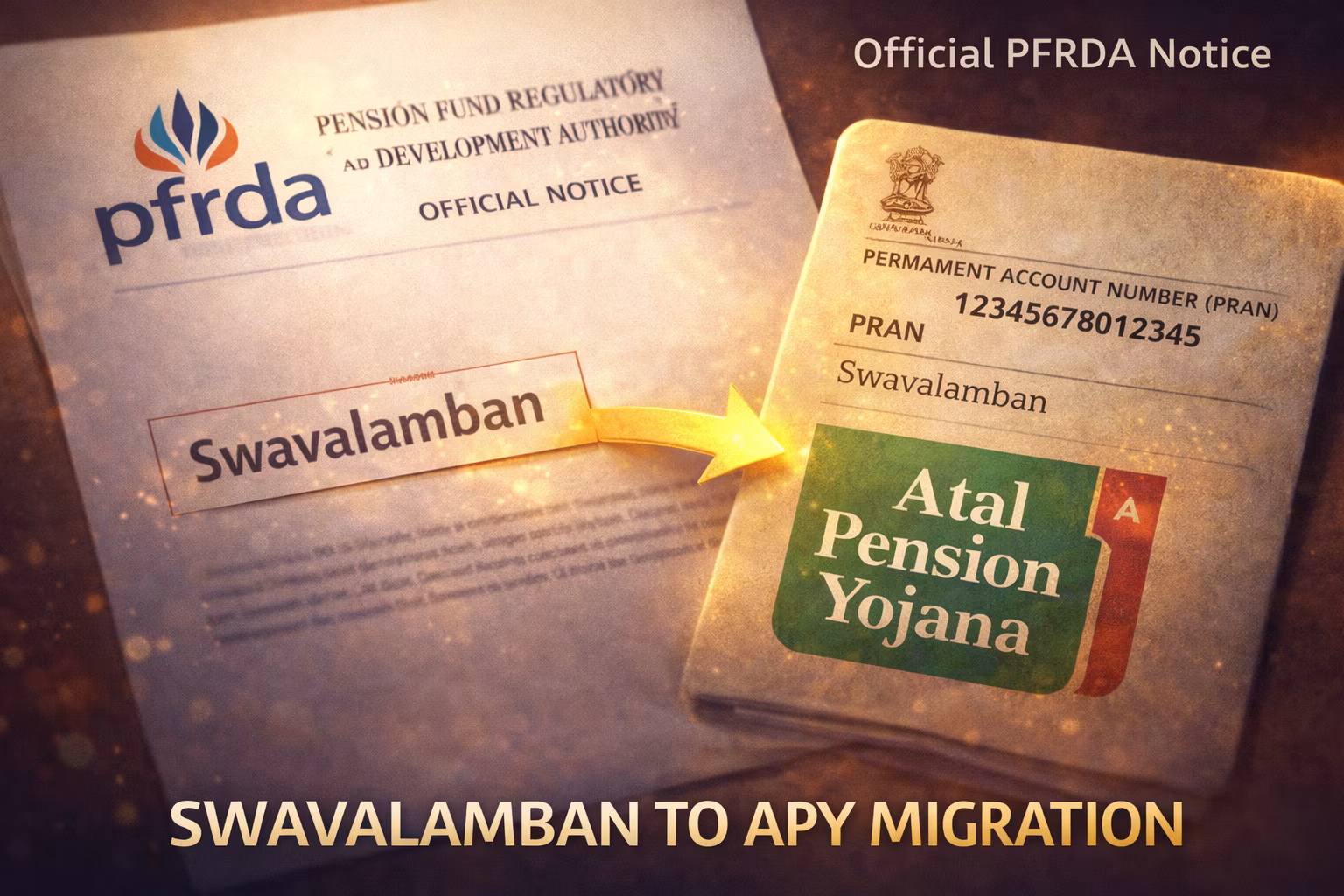 Swavalamban to APY Migration: PFRDA Notice & Benefits Guide